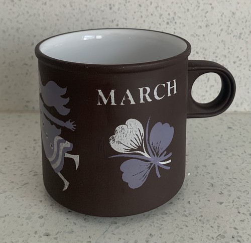 Vintage brown hornsea - brown,