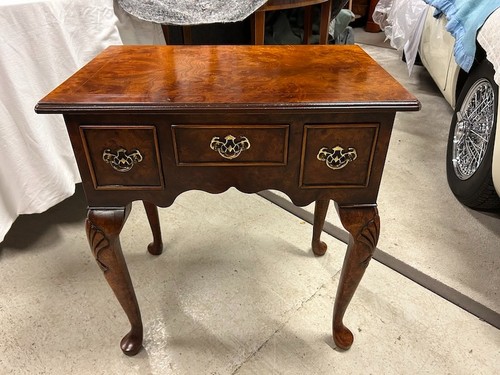 Bright burr elm low boy - elm,