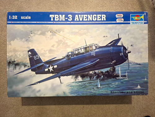 Trumpeter tbm 3 avenger - trumpeter, 1/32
