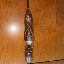antique 1900s hand carved folk