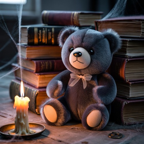 Haunted plush doll mystery - plush,