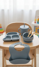 Baby Feeding Set 6pcs Silicone