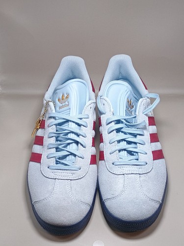 Adidas gazelle blue and claret - adidas,