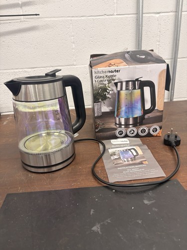 Kitchenmaster glass kettle - glass, 5