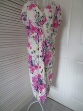 Penny Plain dress size 16 - cream mix