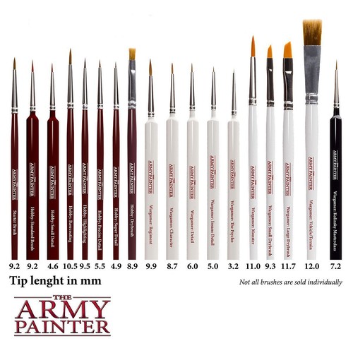 Army painter paint brushes - painter,