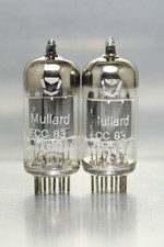Mullard ecc83 valves - 2x, tubes