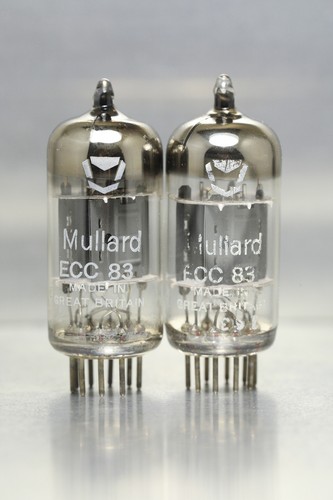 Mullard ecc83 valves - ecc83,