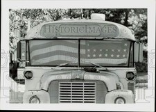 Press Photo An American flag