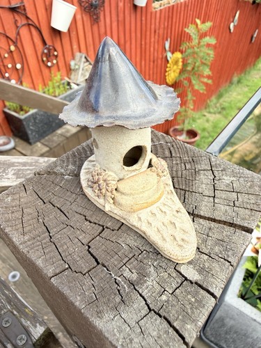 Pottery minifairy mushroom - minifairy,