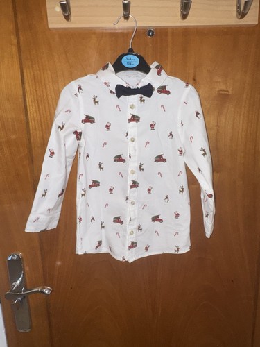 Christmas pattern shirt with - christmas,