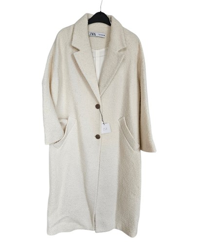 Zara textured coat size - textured,