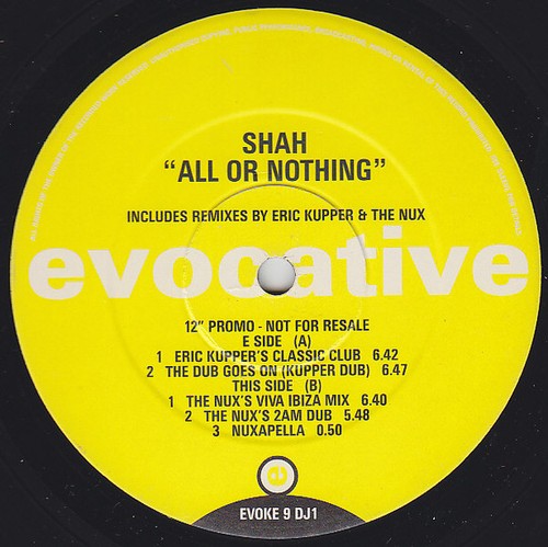 Shah all or nothing - or,
