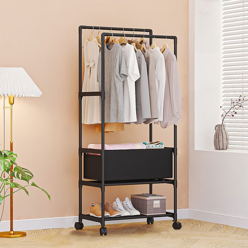 Heavy duty metal double - duty, rail