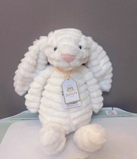 Jellycat Bashful Luxe Bunny Nippus medium-sized plush toy (with dust bag)