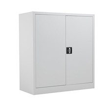 Office Hippo Steel Storage Cabinet, Lockable Cabinet, Double Door Metal Storage