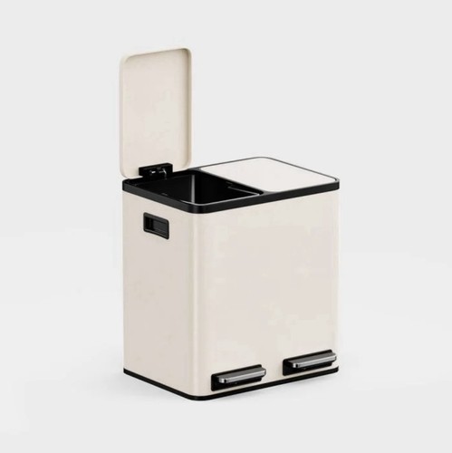 Matte creame double bin 30l - matte,