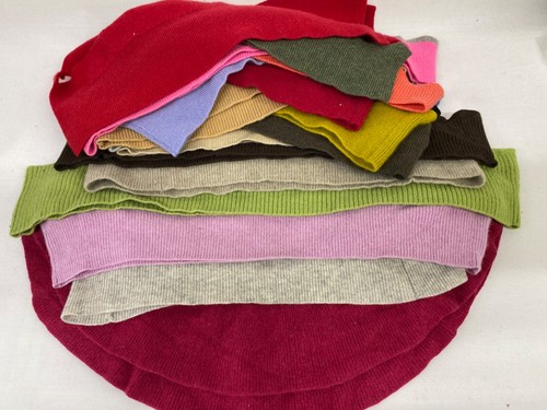 Pure cashmere knit fabric - pure,