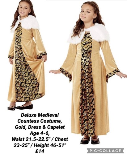 Deluxe girls medieval - medieval, fancy