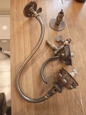 Antique Brass Gas Light Sconce