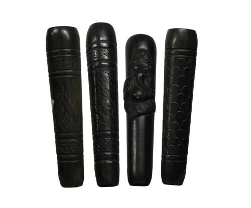 Clay chillum pipe - chillum, –
