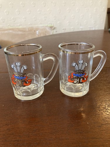 Pair miniature glass - pair, of