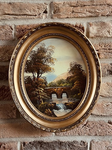 Vintage oil painting - oil,