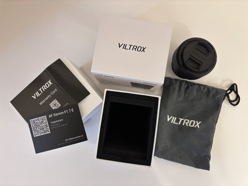 Viltrox 56mm lens for - f1.7,