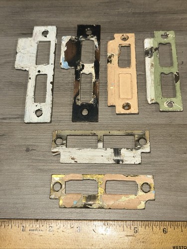 Antique vintage door strike - 6,
