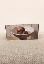 Next Set of 2 Brown Waxed Ash