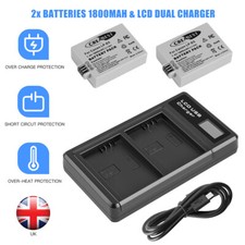 2x LP-E5 Battery For Canon EOS
