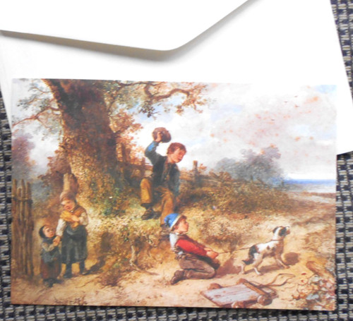 Vintage retro greetings card - vintage,