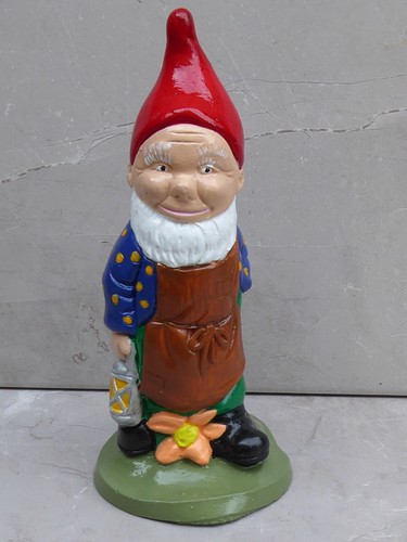 Handcrafted garden gnome cast - handcrafted,