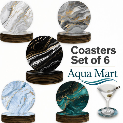 Coasters set 6 - coasters, of