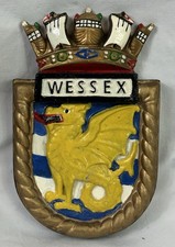 Vintage HMS Wessex R78 Tampion