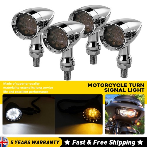 Chrome 12v 10mm led - 10mm, turn