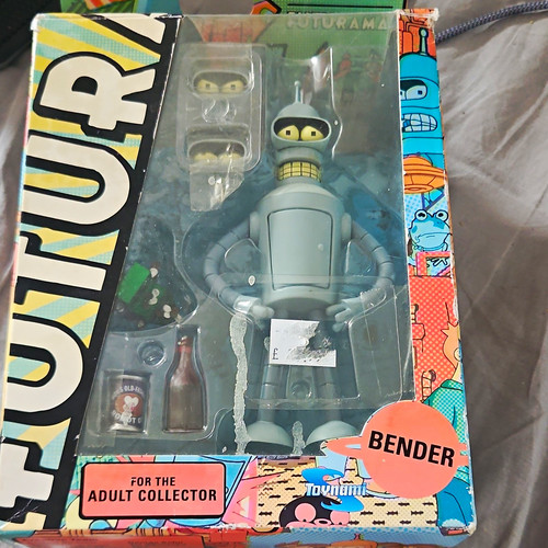 Toynami futurama bender action - toynami,