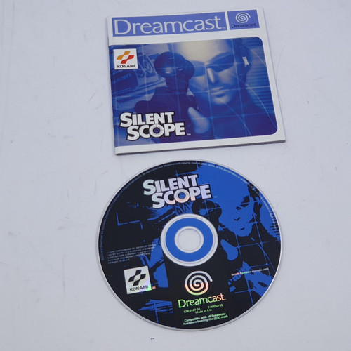 Sega dreamcast silent scope - sega,