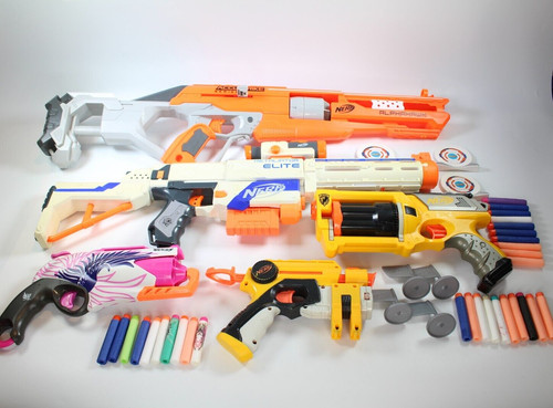 Nerf guns bundle with - guns, 30