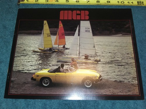 1978 mgb sales brochure - sales,