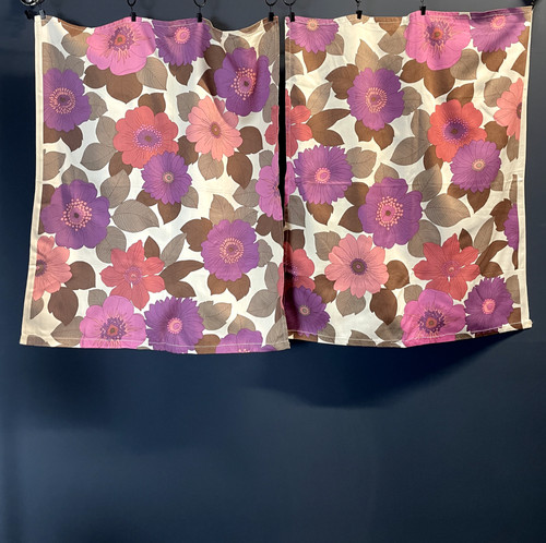 Vintage purple flower power - flower,