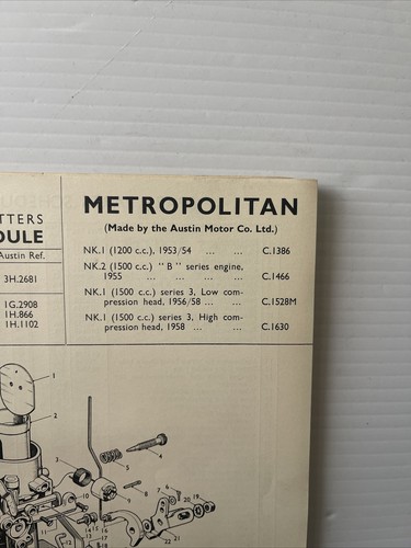 Zenith carburettor service - carburettor,