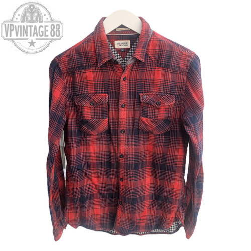 Vintage hilfiger denim red - denim,