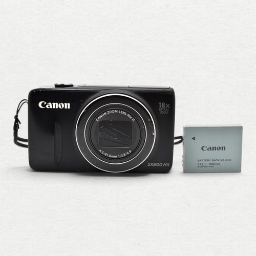 Canon powershot sx600 black - canon, hs