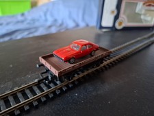 Bachman Lowfit Plank Wagon with Ford Capri 00 Scale Boxed