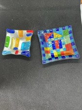Colourful  Art Glass Trinket