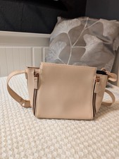 Atmosphere crossbody beige bag