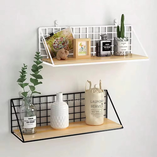 Wall mounted shelves - wall, no