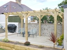 Heavy Duty Timber Garden Patio
