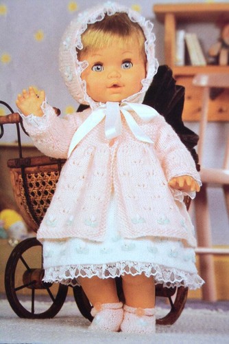 Baby doll knitting pattern - knitting,